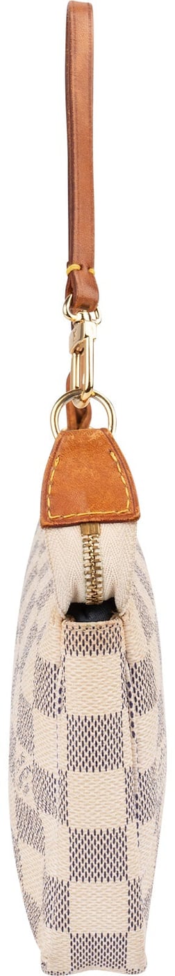 Louis Vuitton Monogram Damier Azur Canvas Pochette Accessoires Handbag
