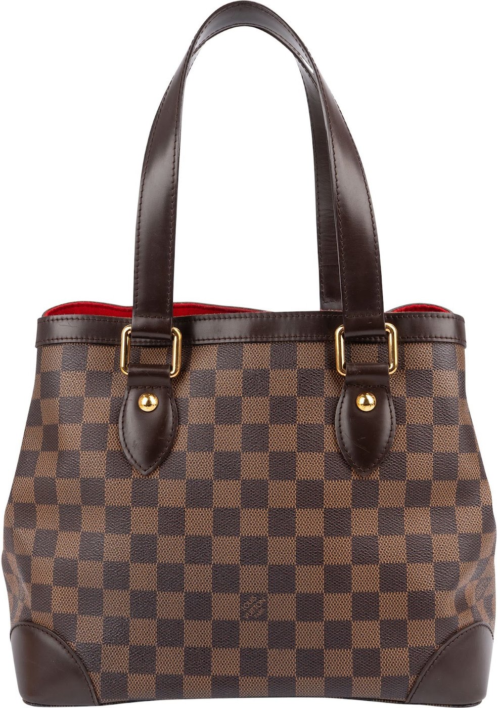 Louis Vuitton Monogram Damier Ebene Hamstead PM Handbag