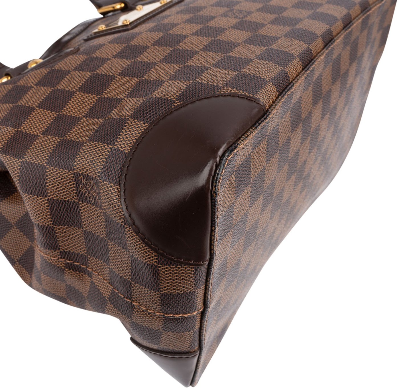 Louis Vuitton Monogram Damier Ebene Hamstead PM Handbag