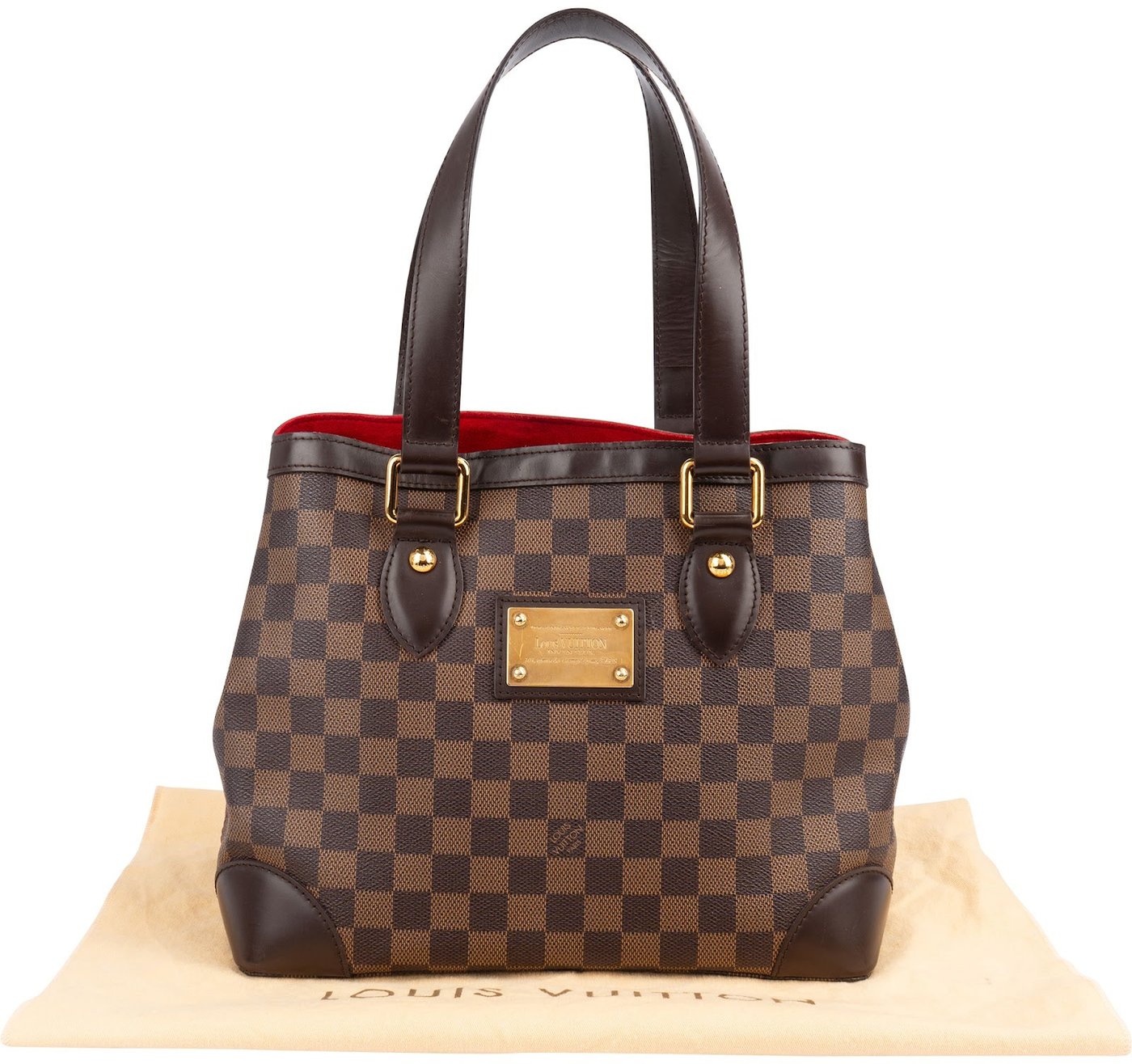 Louis Vuitton Monogram Damier Ebene Hamstead PM Handbag