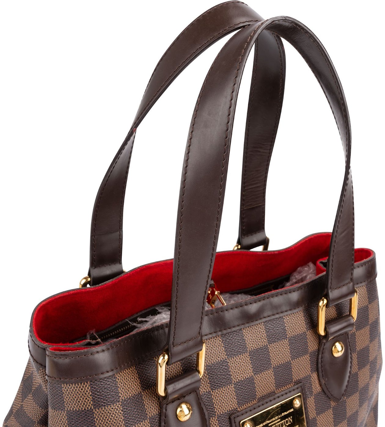 Louis Vuitton Monogram Damier Ebene Hamstead PM Handbag