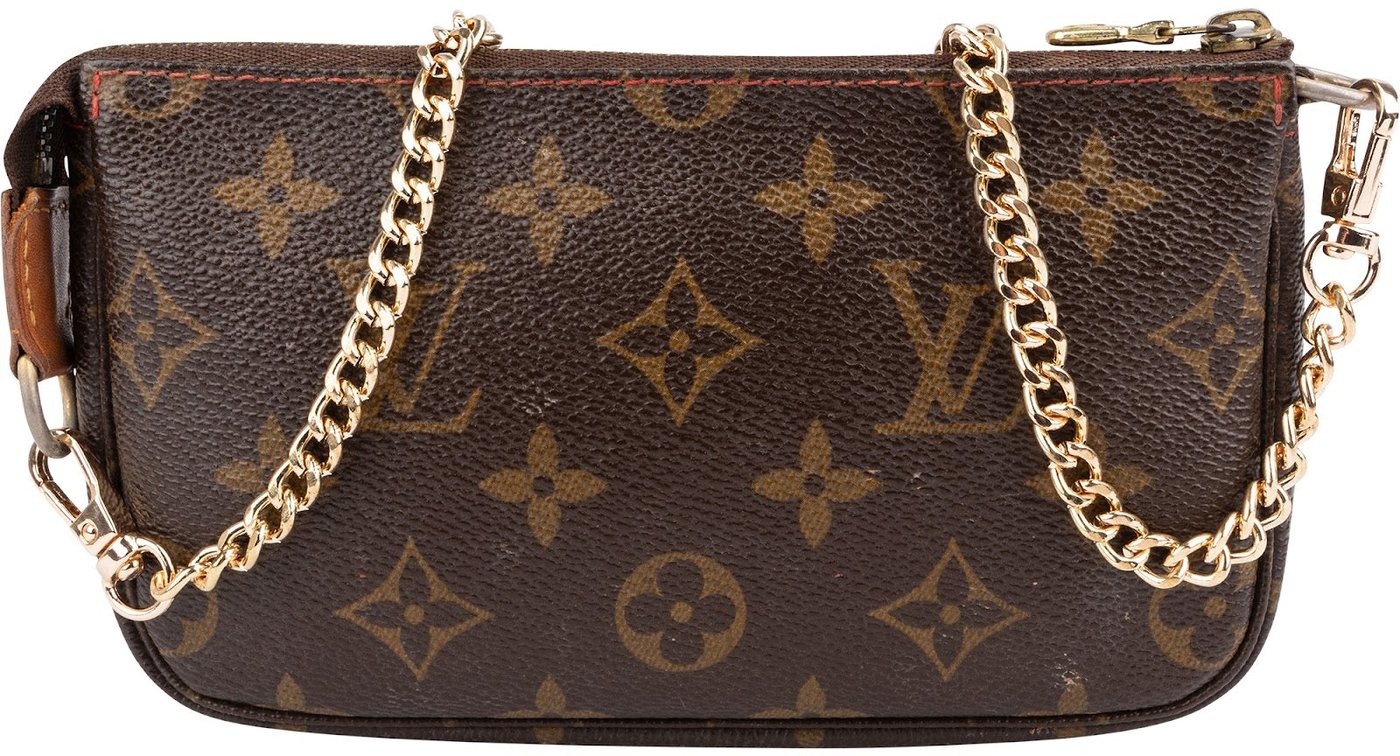 Louis Vuitton Limited Monogram Murakami Cherry Cerises Mini Pochette Accessoires Handbag