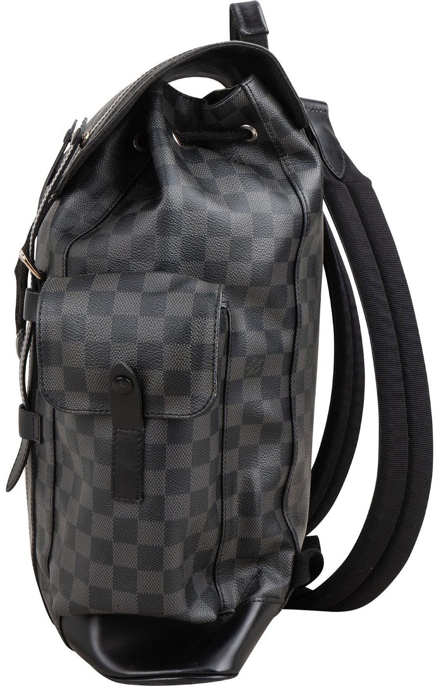 Louis Vuitton Monogram Damier Graphite Christopher Backpack