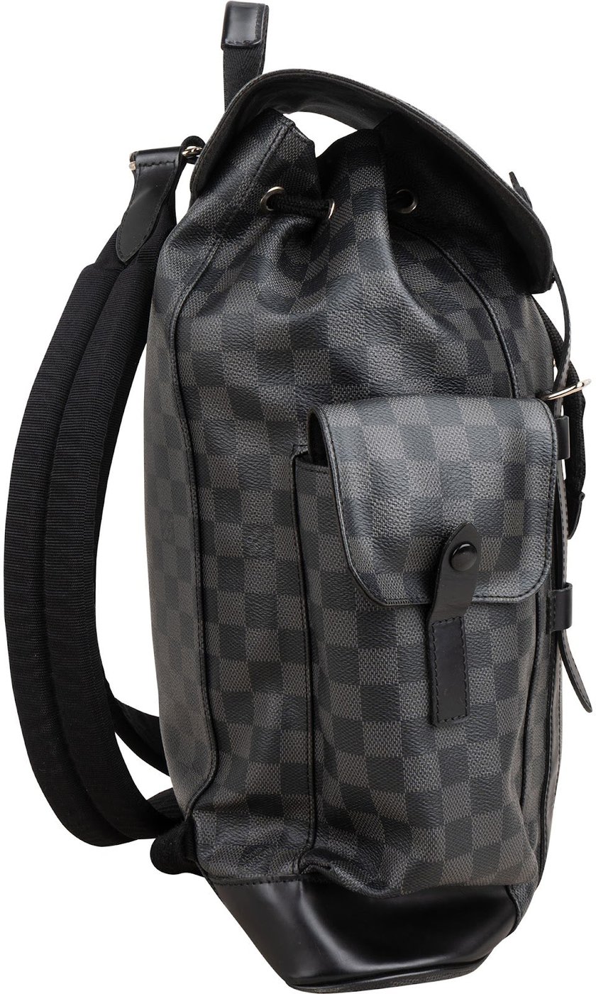 Louis Vuitton Monogram Damier Graphite Christopher Backpack