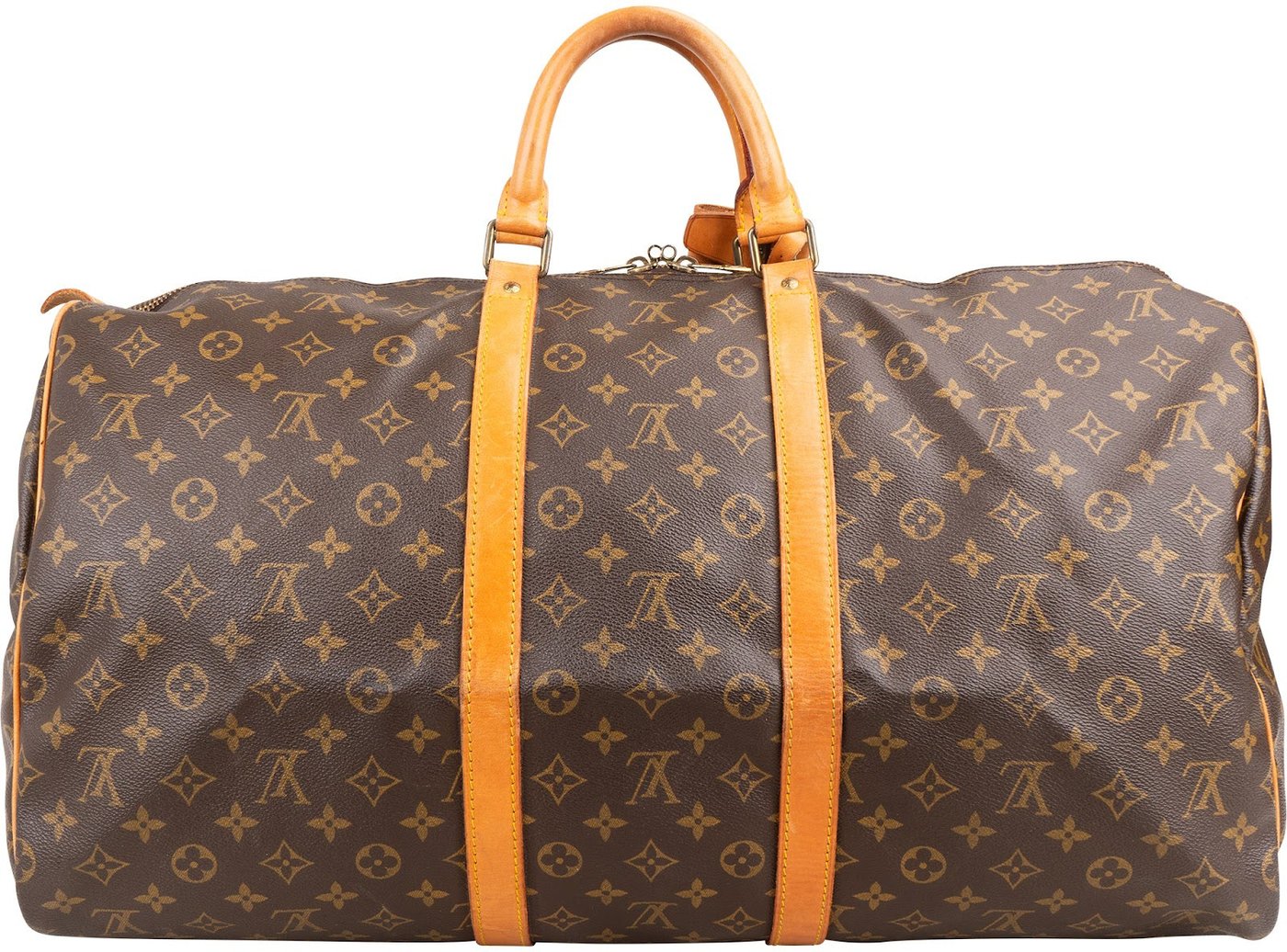 Louis Vuitton Monogram Canvas Keepall 55 Travel Bag