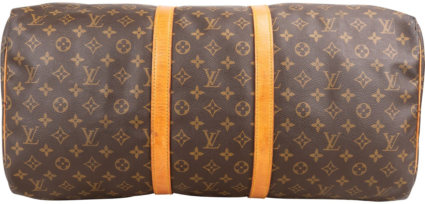 Louis Vuitton Monogram Canvas Keepall 55 Travel Bag