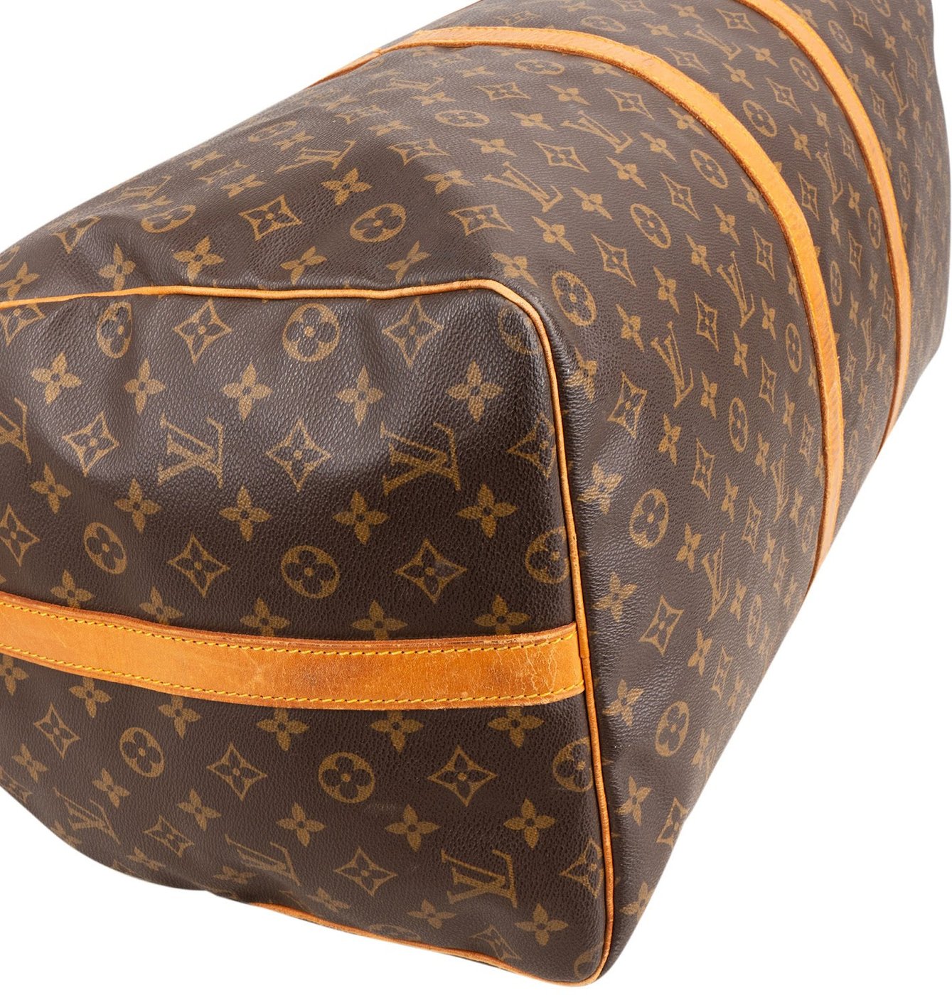 Louis Vuitton Monogram Canvas Keepall 60 Bandoulière Travel Bag