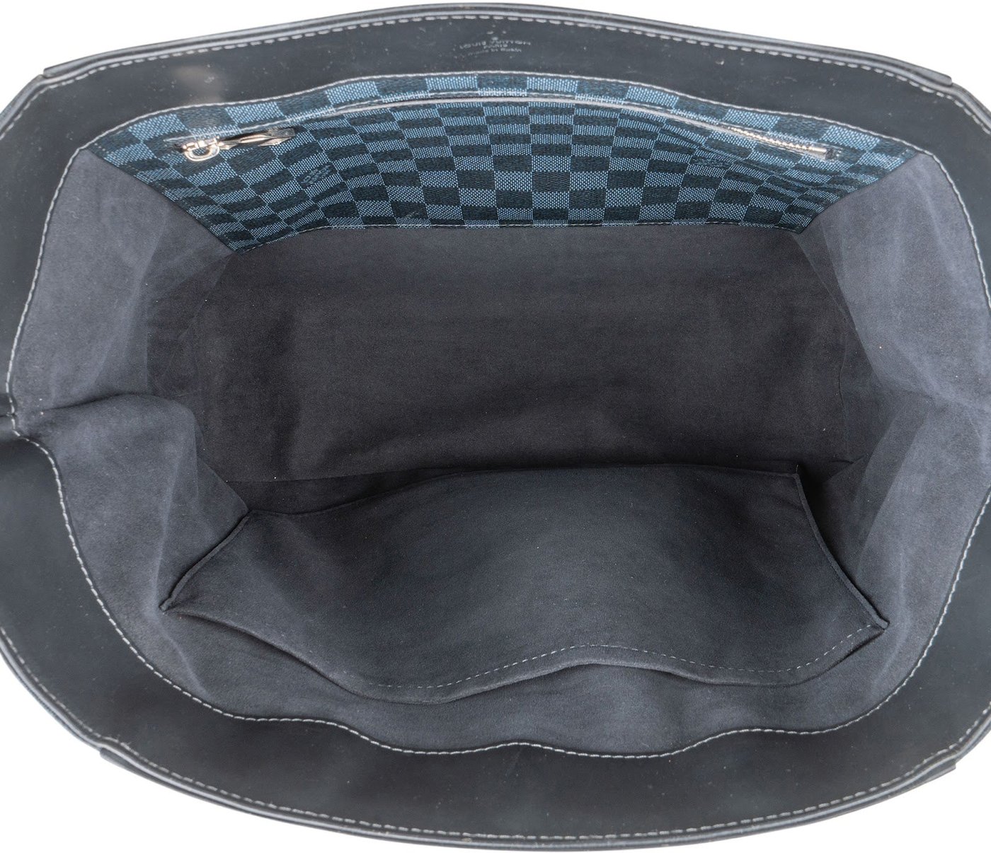 Louis Vuitton Monogram Damier Graphite Canvas Cobalt Cabas Voyage Shoulder Bag