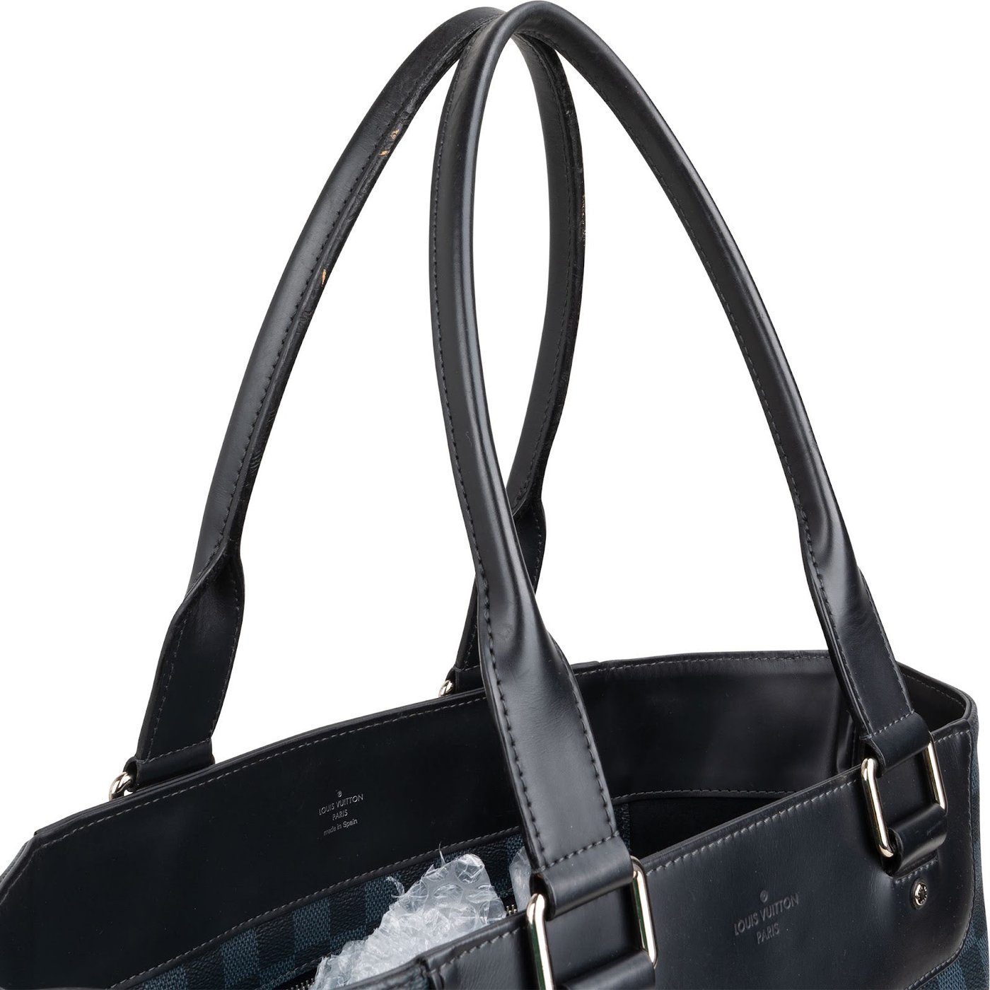 Louis Vuitton Monogram Damier Graphite Canvas Cobalt Cabas Voyage Shoulder Bag