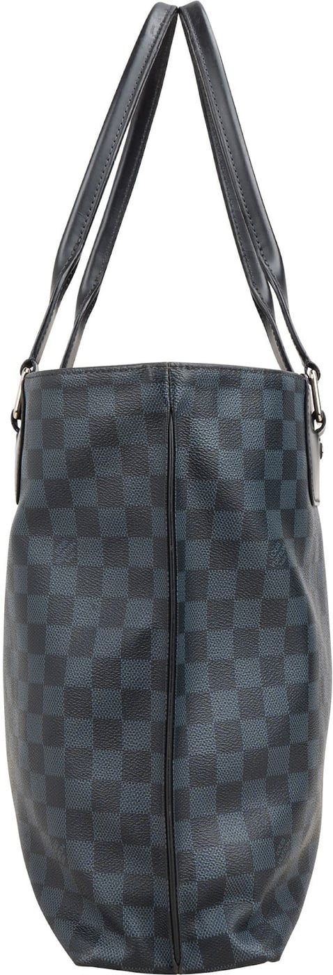 Louis Vuitton Monogram Damier Graphite Canvas Cobalt Cabas Voyage Shoulder Bag