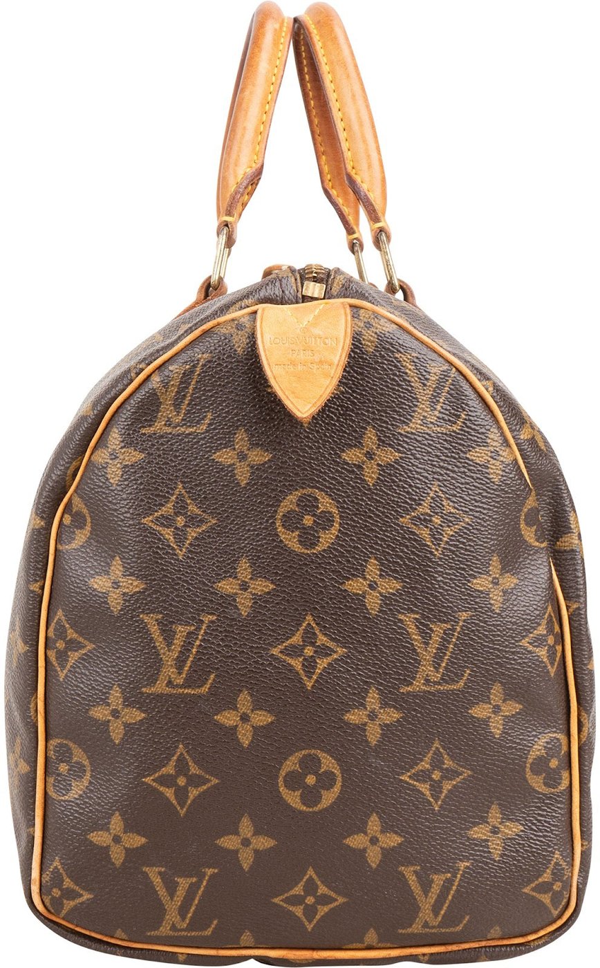 Louis Vuitton Monogram Canvas Speedy 30 Handbag