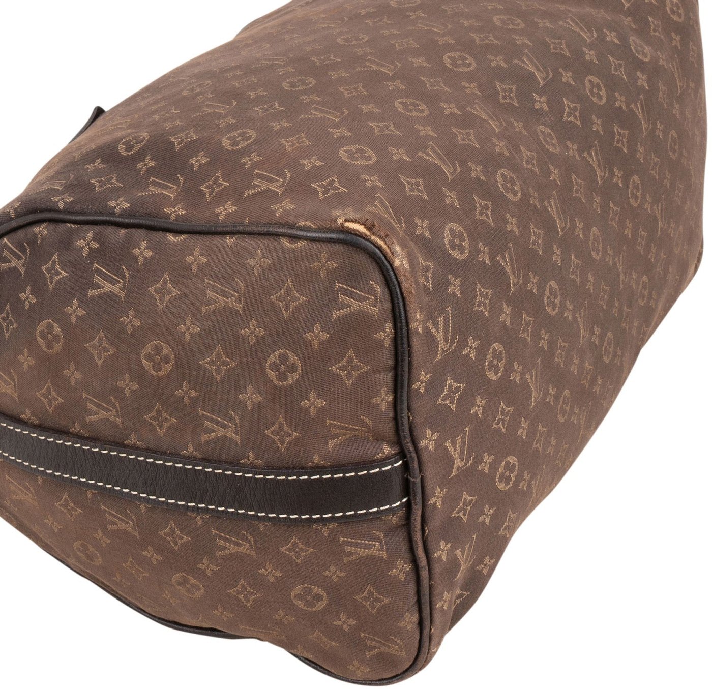 Louis Vuitton Monogram Mini Lin Idylle Fusain Speedy 30 Bandoulière Handbag
