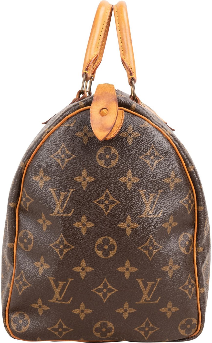 Louis Vuitton Monogram Canvas Speedy 35 Handbag