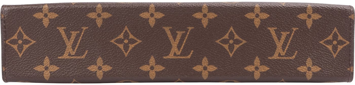 Louis Vuitton Monogram Canvas Neverfull Pochette Voyage MM Clutch Bag