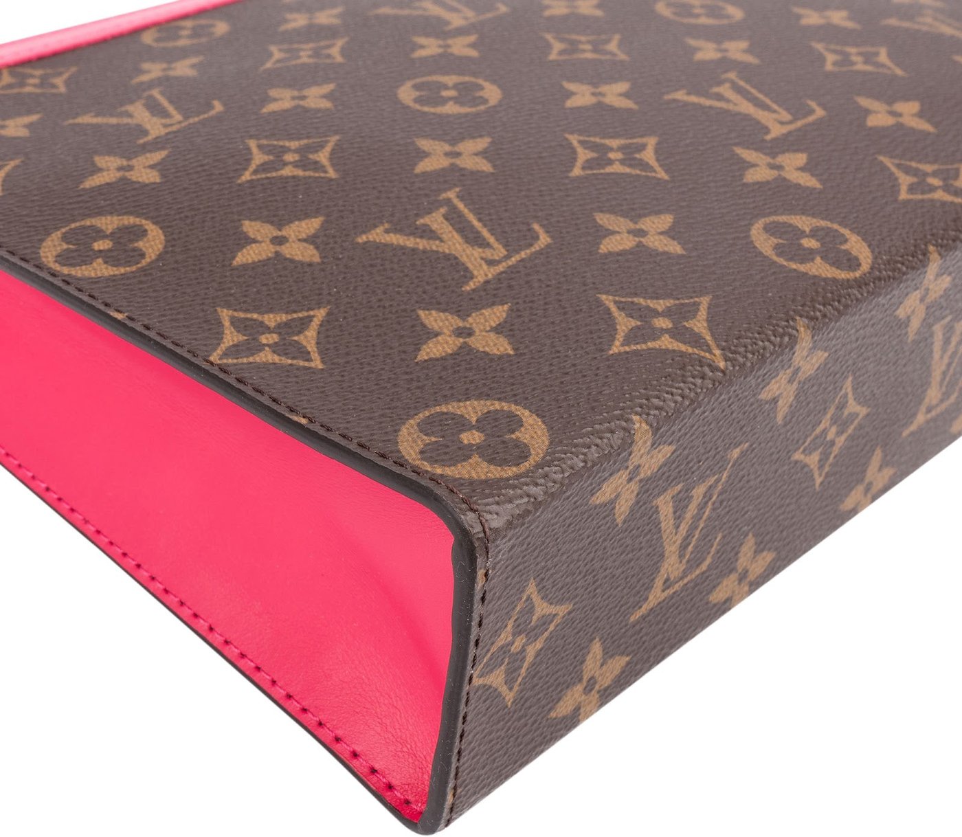 Louis Vuitton Monogram Canvas Neverfull Pochette Voyage MM Clutch Bag