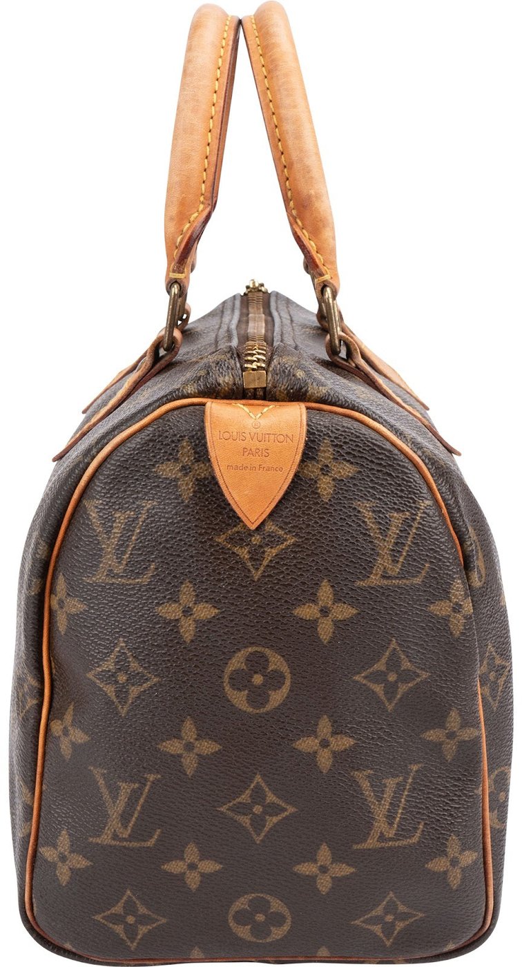 Louis Vuitton Monogram Canvas Speedy 25 Handbag