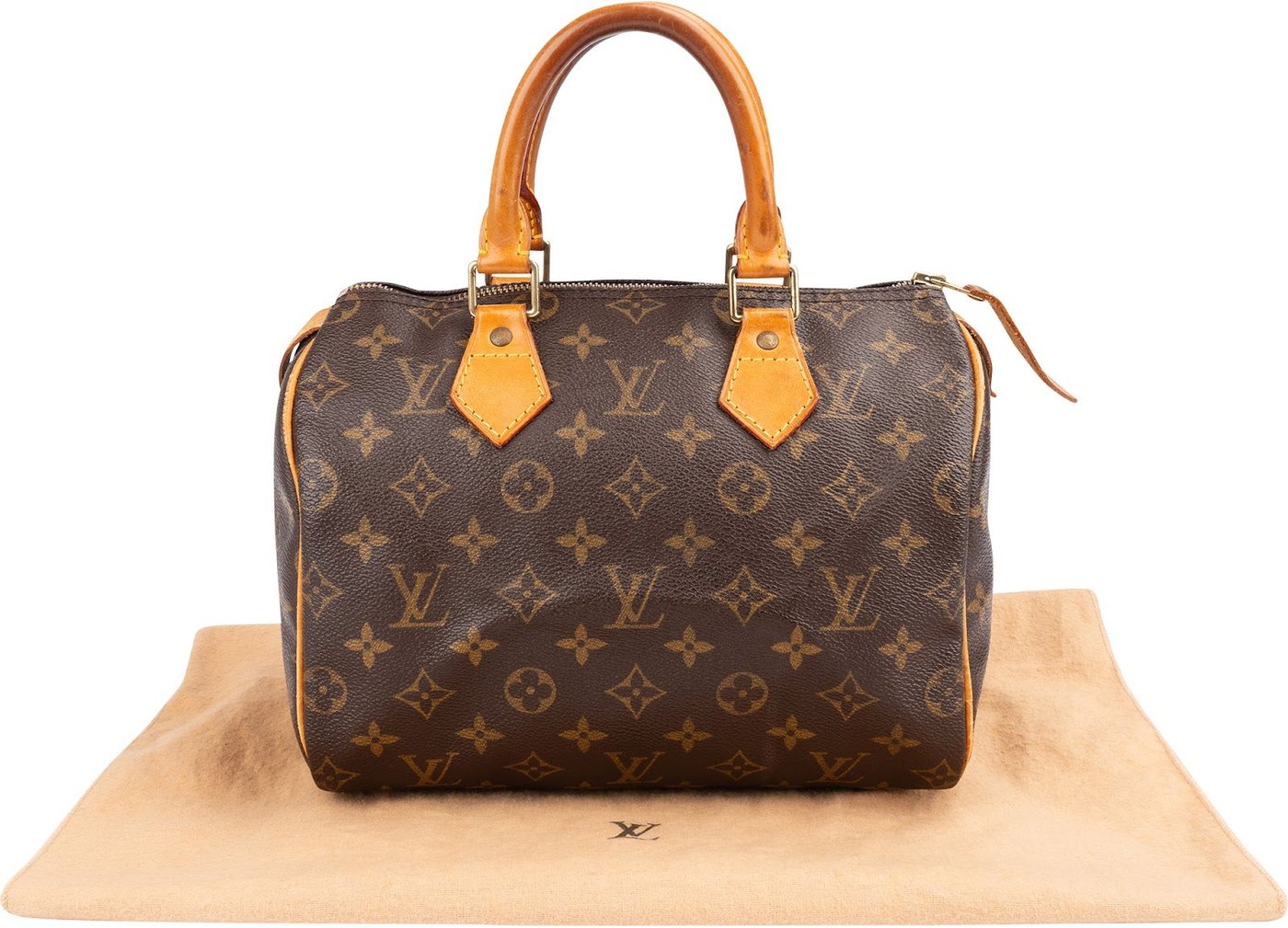 Louis Vuitton Monogram Canvas Speedy 25 Handbag