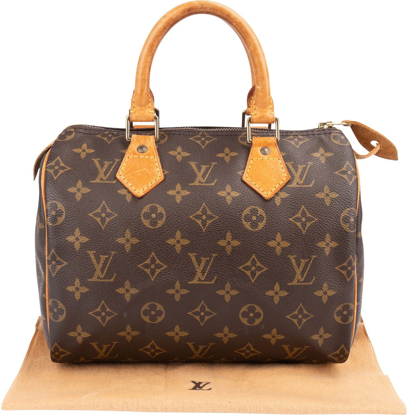 Louis Vuitton Monogram Canvas Speedy 25 Handbag