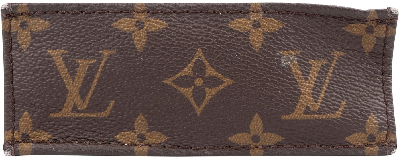 Louis Vuitton Monogram Canvas Petit Sac Plat Handbag