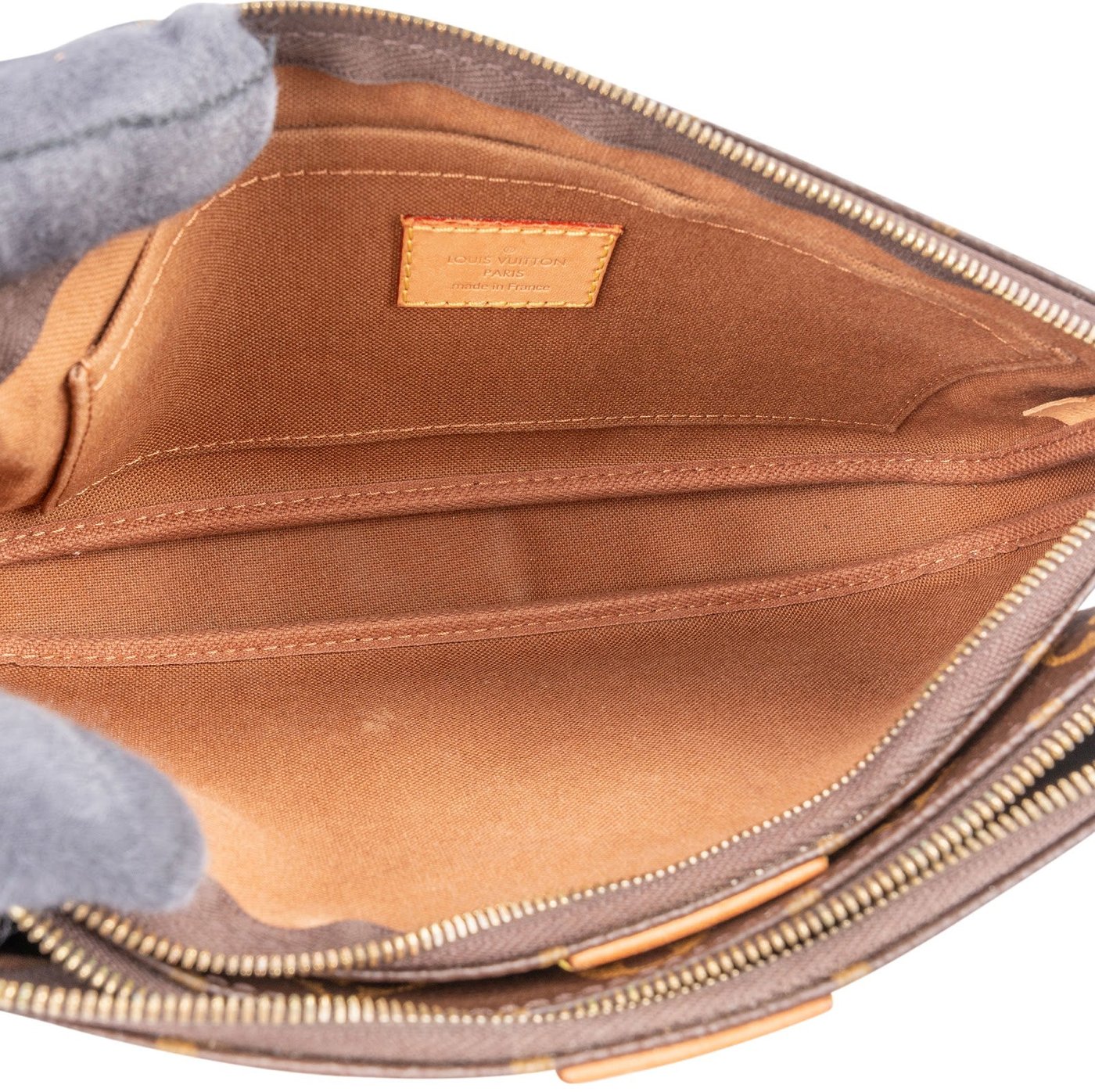 Louis Vuitton Monogram Canvas World Tour Patches Multi Pochette Accessoires Crossbody Bag