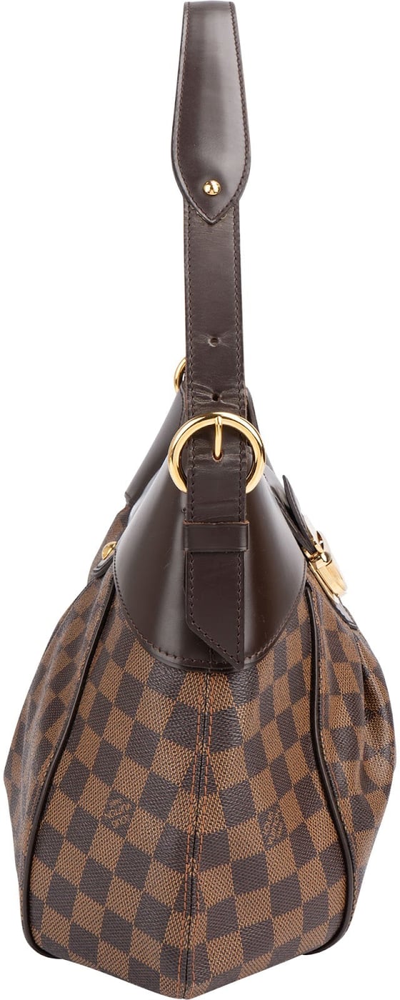 Louis Vuitton Monogram Damier Ebene Sistina MM Shoulder Bag