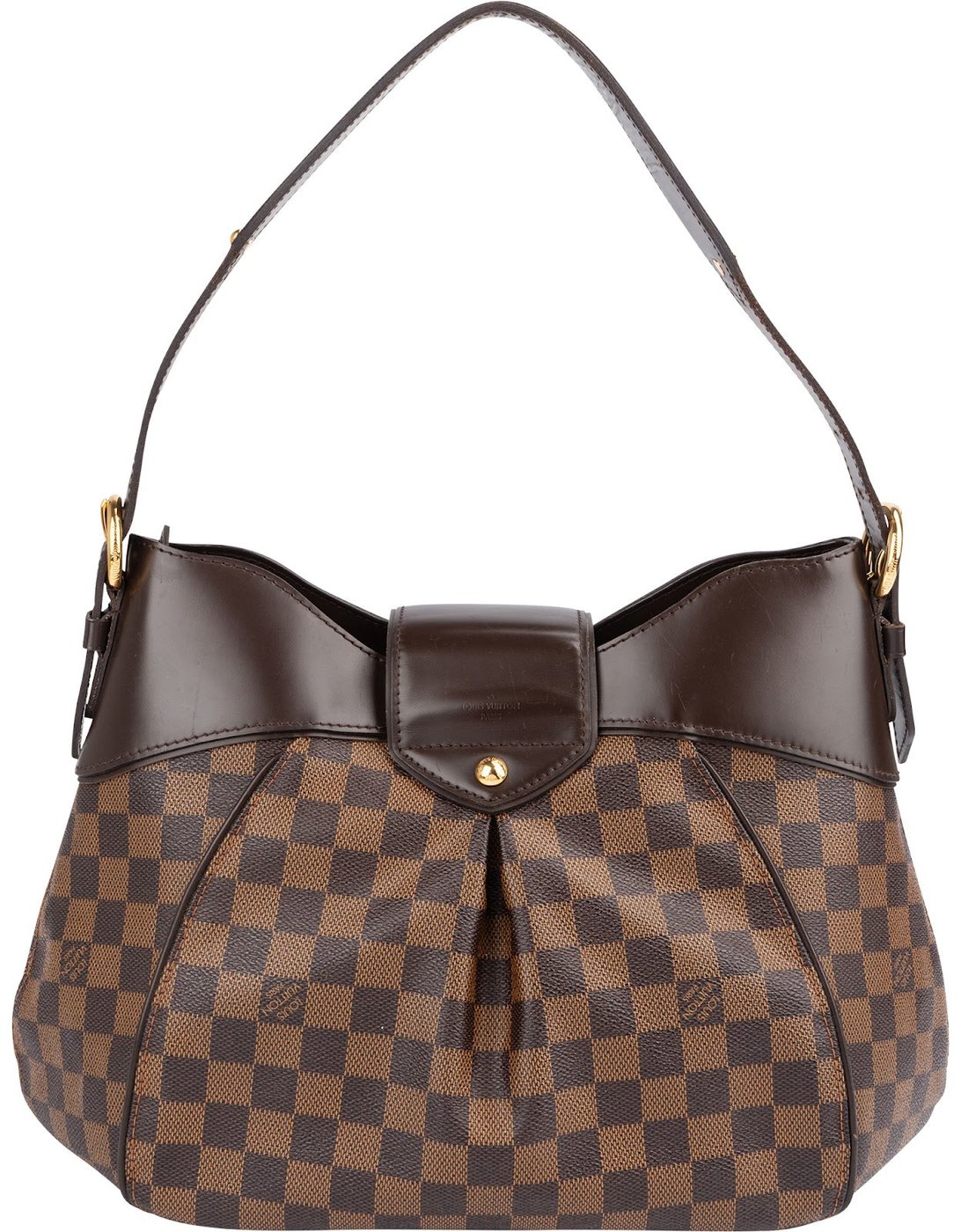 Louis Vuitton Monogram Damier Ebene Sistina MM Shoulder Bag