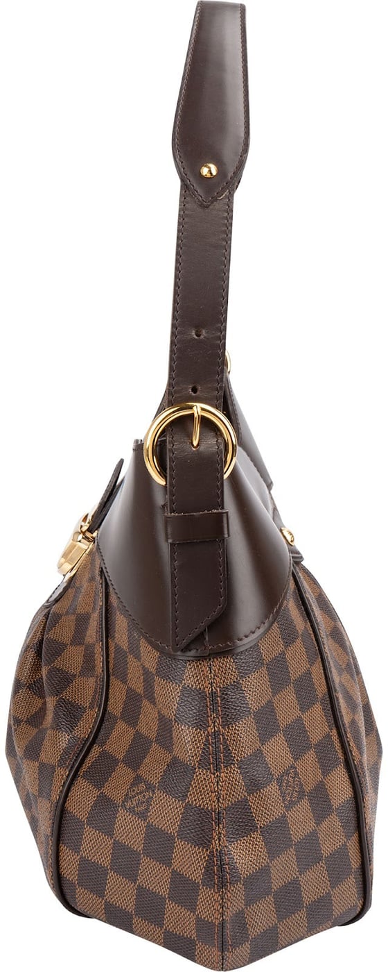 Louis Vuitton Monogram Damier Ebene Sistina MM Shoulder Bag