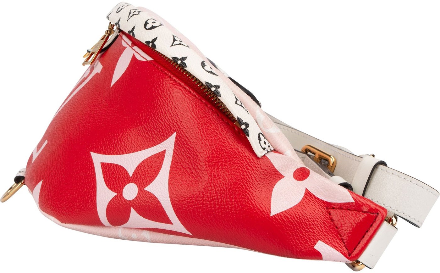 Louis Vuitton Giant Tricolor Monogram Canvas Bumbag Crossbody Bag