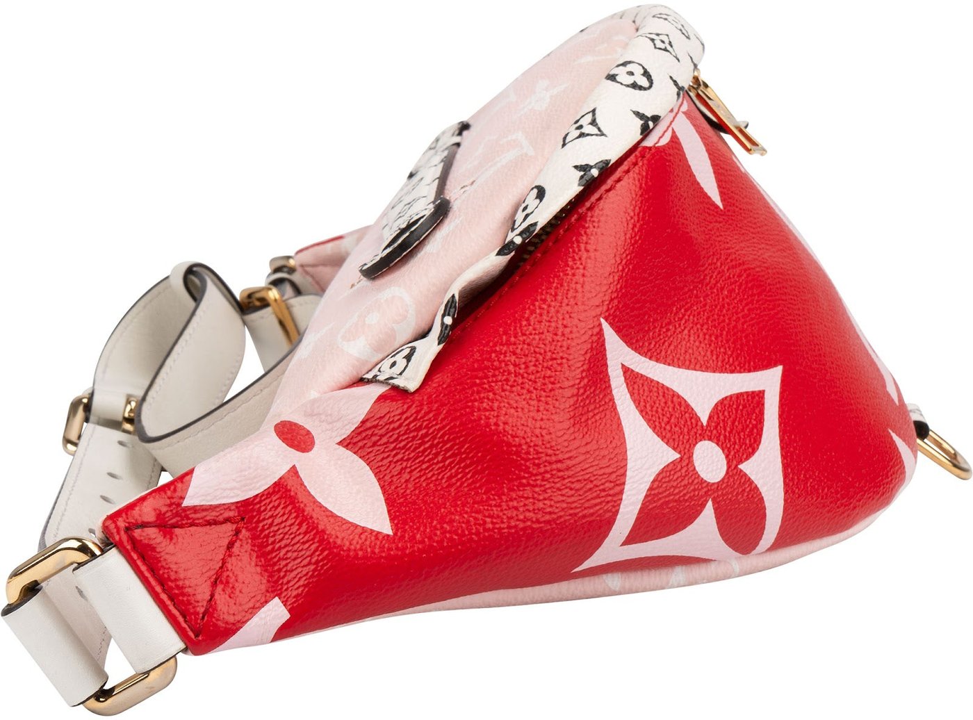 Louis Vuitton Giant Tricolor Monogram Canvas Bumbag Crossbody Bag