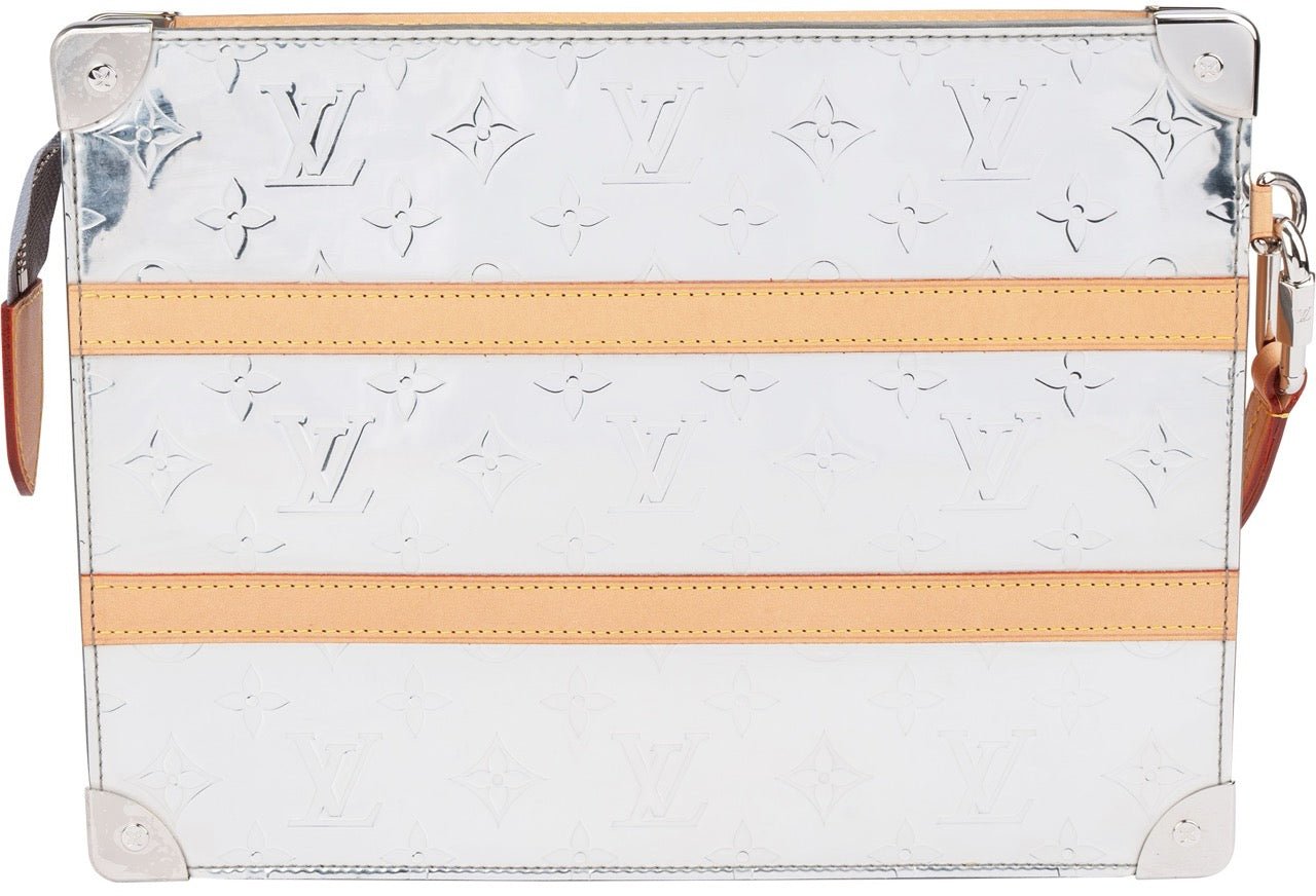 Louis Vuitton Mirror Monogram Transparent Pochette Trunk Clutch Bag