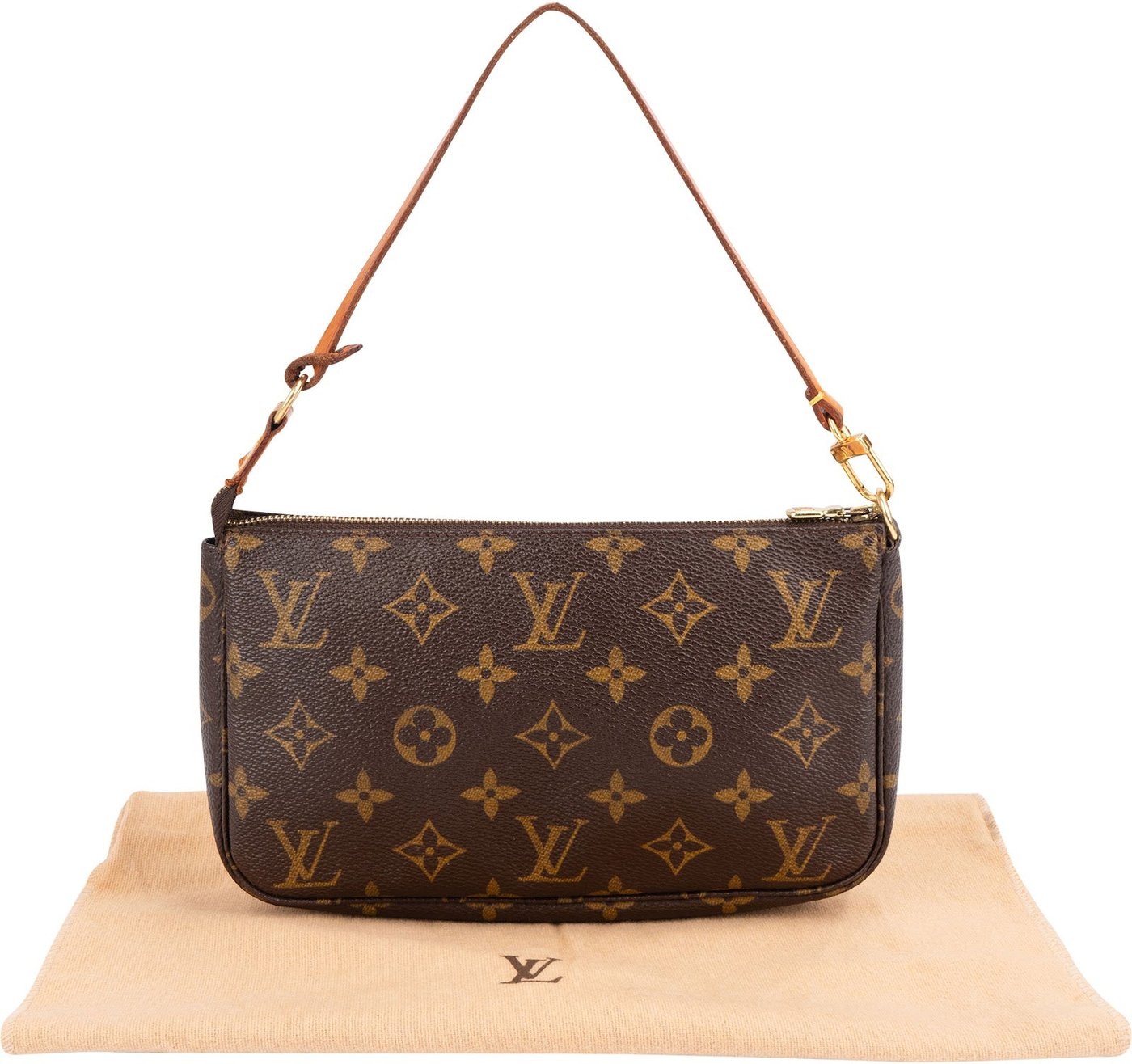 Louis Vuitton Monogram Canvas Pochette Accessoires Handbag