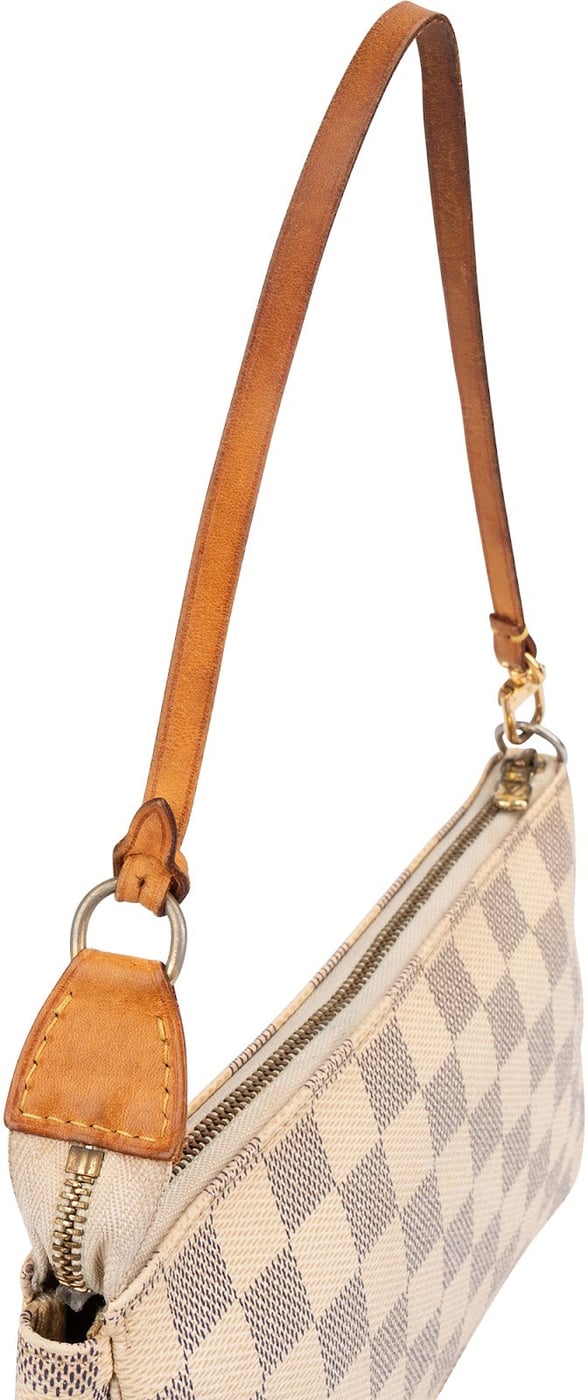 Louis Vuitton Monogram Damier Azur Canvas Pochette Accessoires Handbag