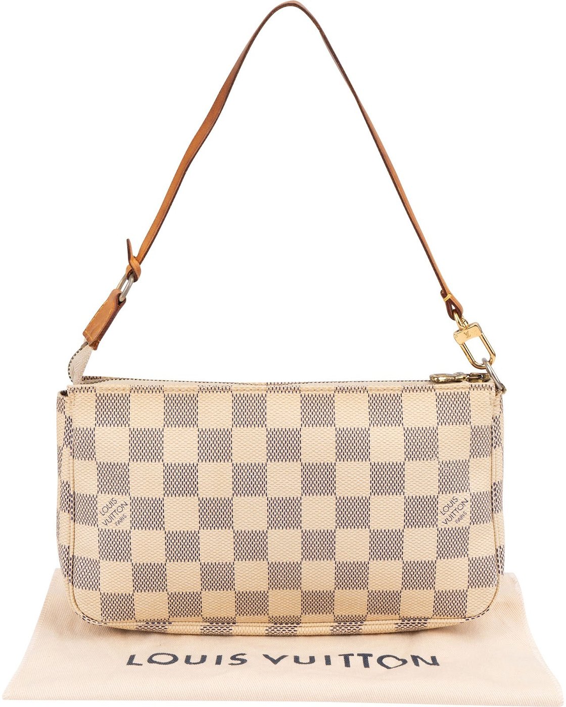 Louis Vuitton Monogram Damier Azur Canvas Pochette Accessoires Handbag