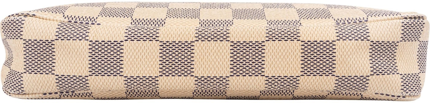 Louis Vuitton Monogram Damier Azur Canvas Pochette Accessoires Handbag