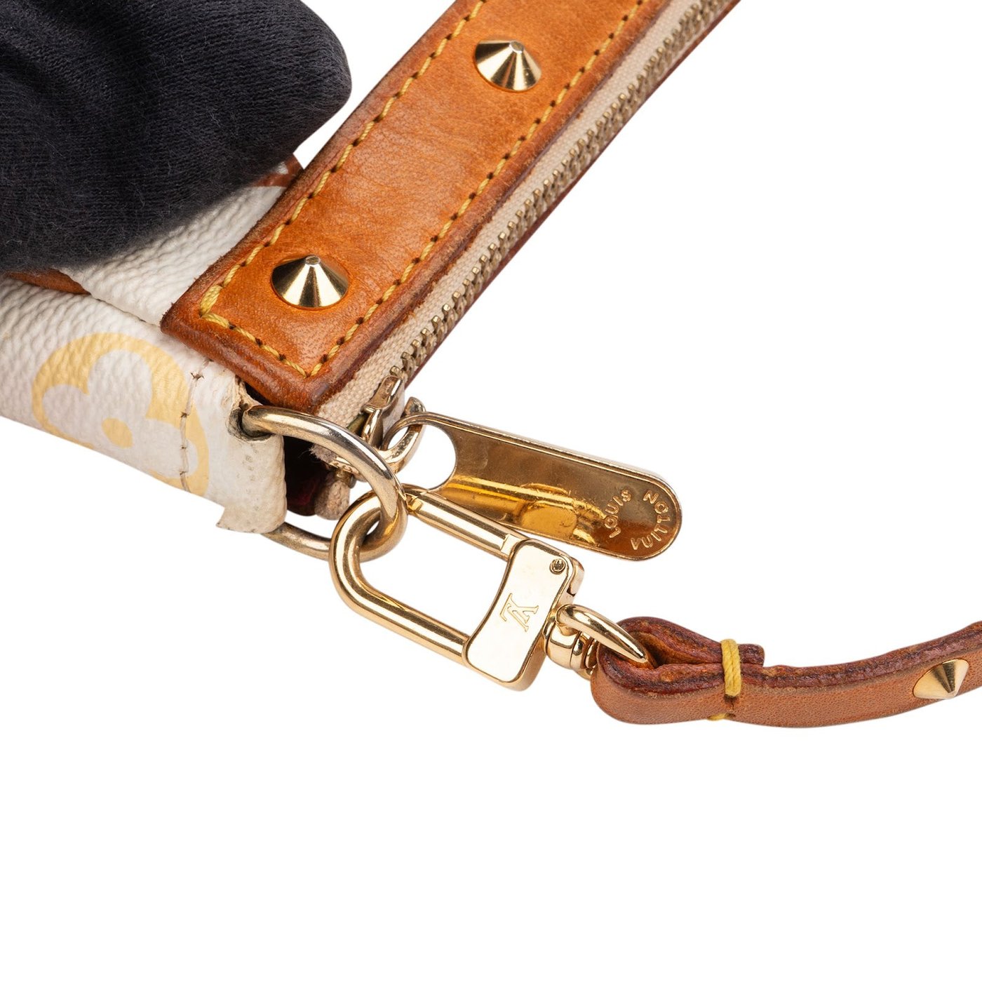 Louis Vuitton Monogram Murakami Multicolor Canvas Studded Pochette Accessoires Handbag