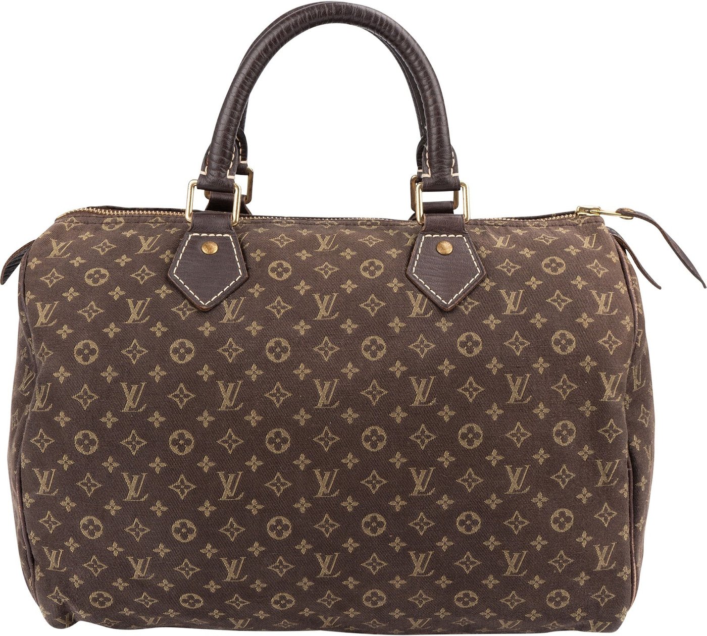 Louis Vuitton Monogram Mini Lin Canvas Speedy 30 Handbag