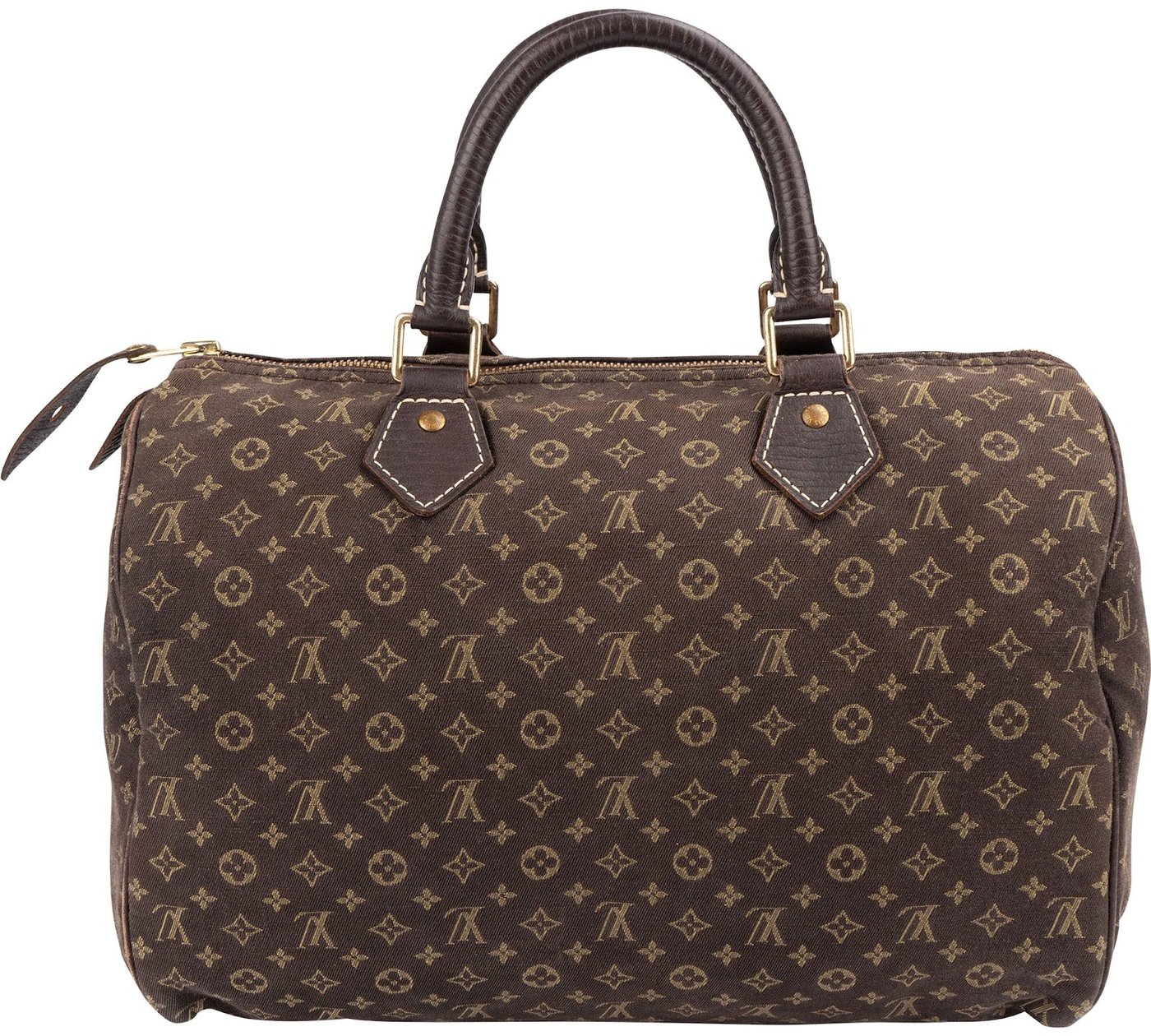 Louis Vuitton Monogram Mini Lin Canvas Speedy 30 Handbag