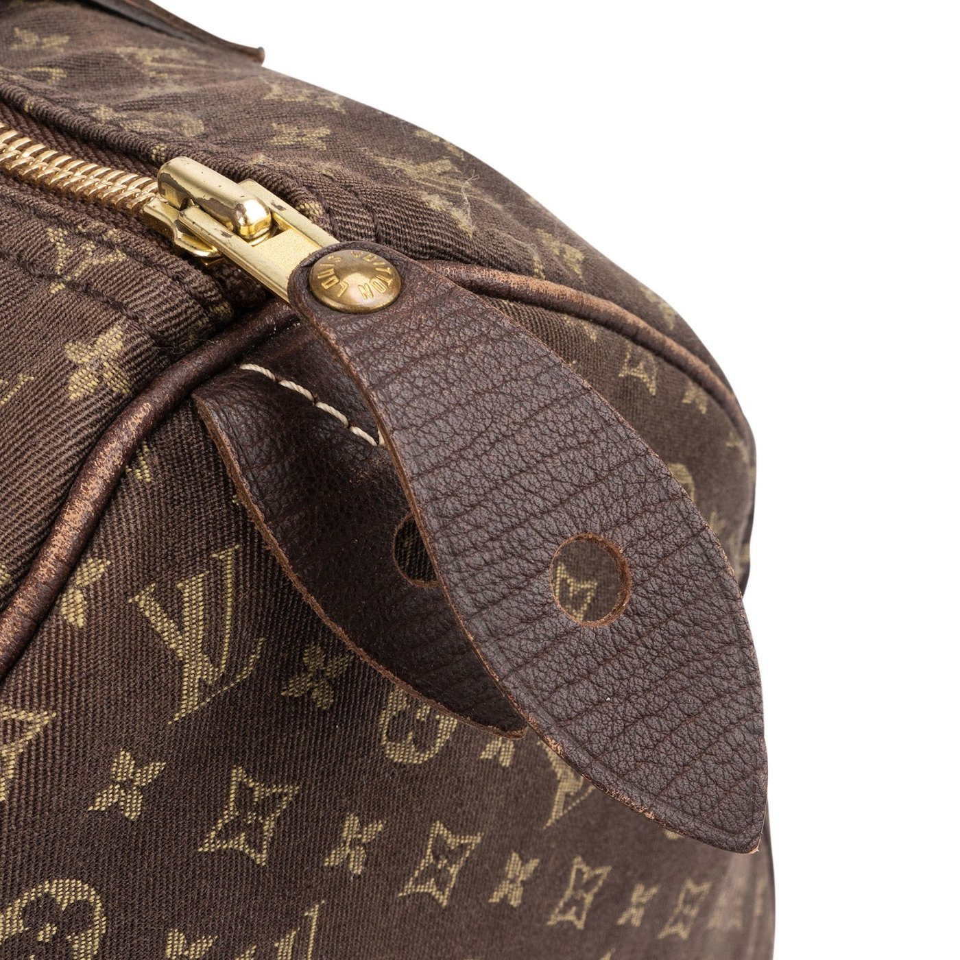 Louis Vuitton Monogram Mini Lin Canvas Speedy 30 Handbag