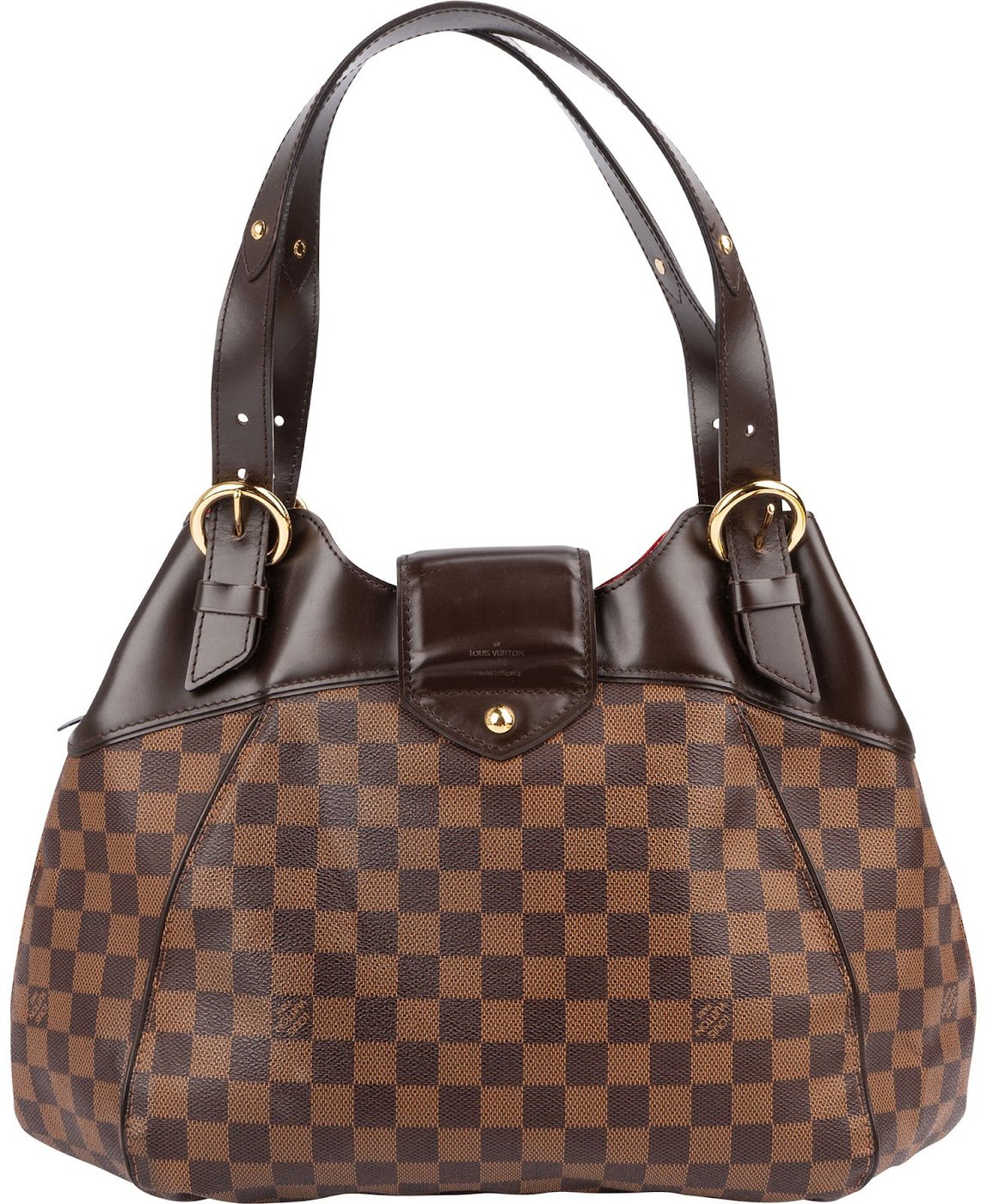 Louis Vuitton Monogram Damier Ebene Sistina GM Shoulder Bag