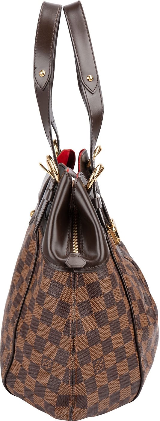 Louis Vuitton Monogram Damier Ebene Sistina GM Shoulder Bag