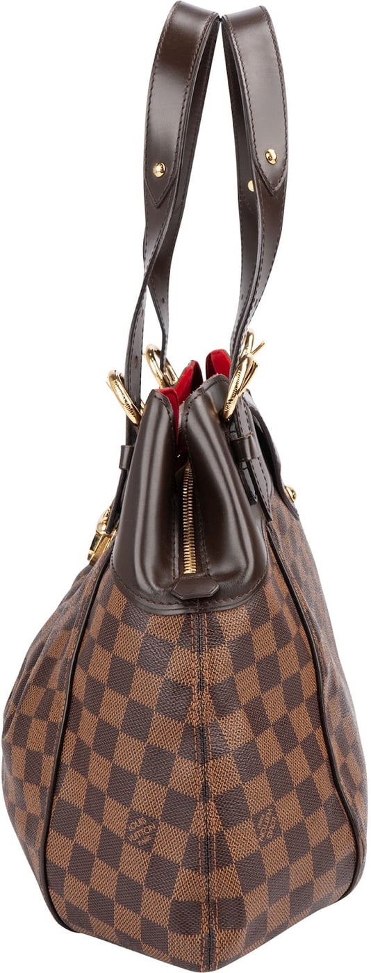Louis Vuitton Monogram Damier Ebene Sistina GM Shoulder Bag