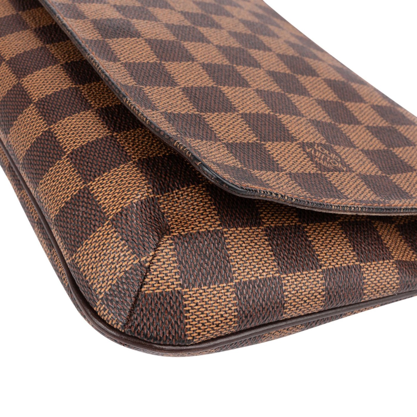Louis Vuitton Monogram Damier Ebene Canvas Musette Tango Crossbody Bag