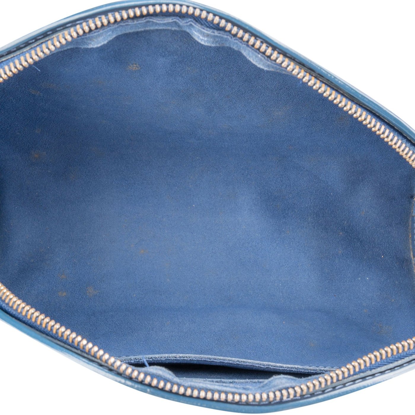 Louis Vuitton Blue Epi Leather Soufflot Handbag