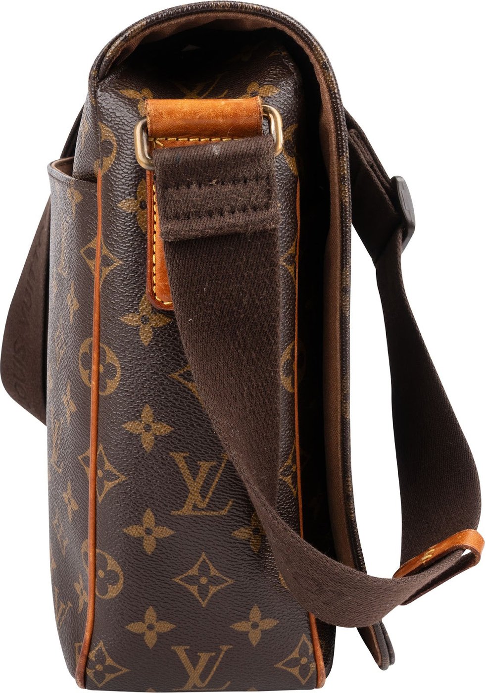 Louis Vuitton Monogram Canvas Abbesses MM Messenger Crossbody Bag