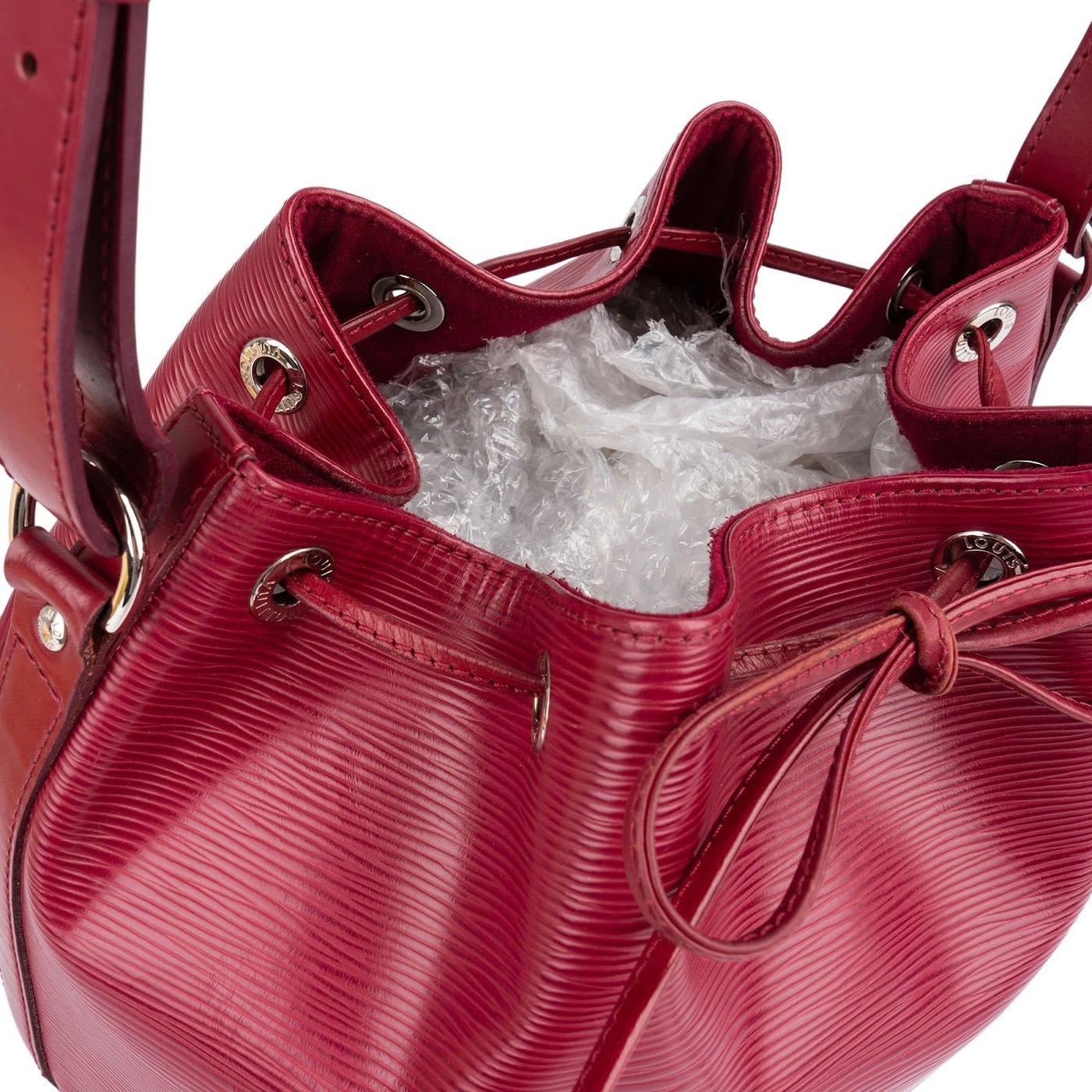 Louis Vuitton Fuchsia Epi Leather NM Sac Noe Petit Shoulder Bag