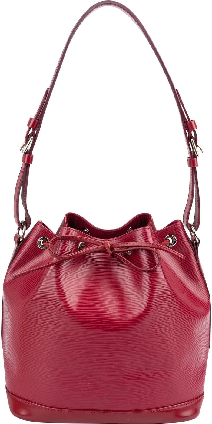 Louis Vuitton Fuchsia Epi Leather NM Sac Noe Petit Shoulder Bag