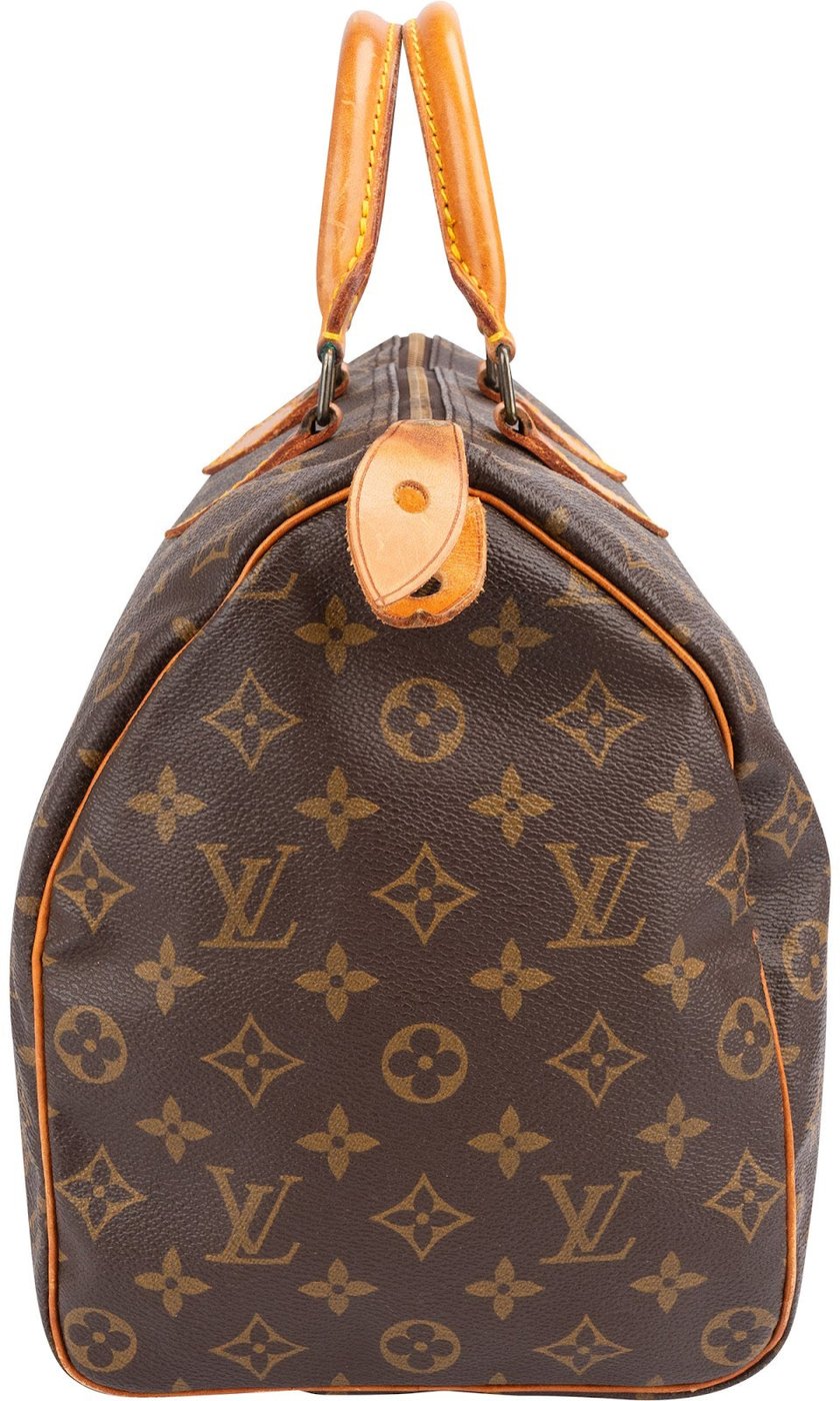 Louis Vuitton Monogram Canvas Speedy 35 Handbag