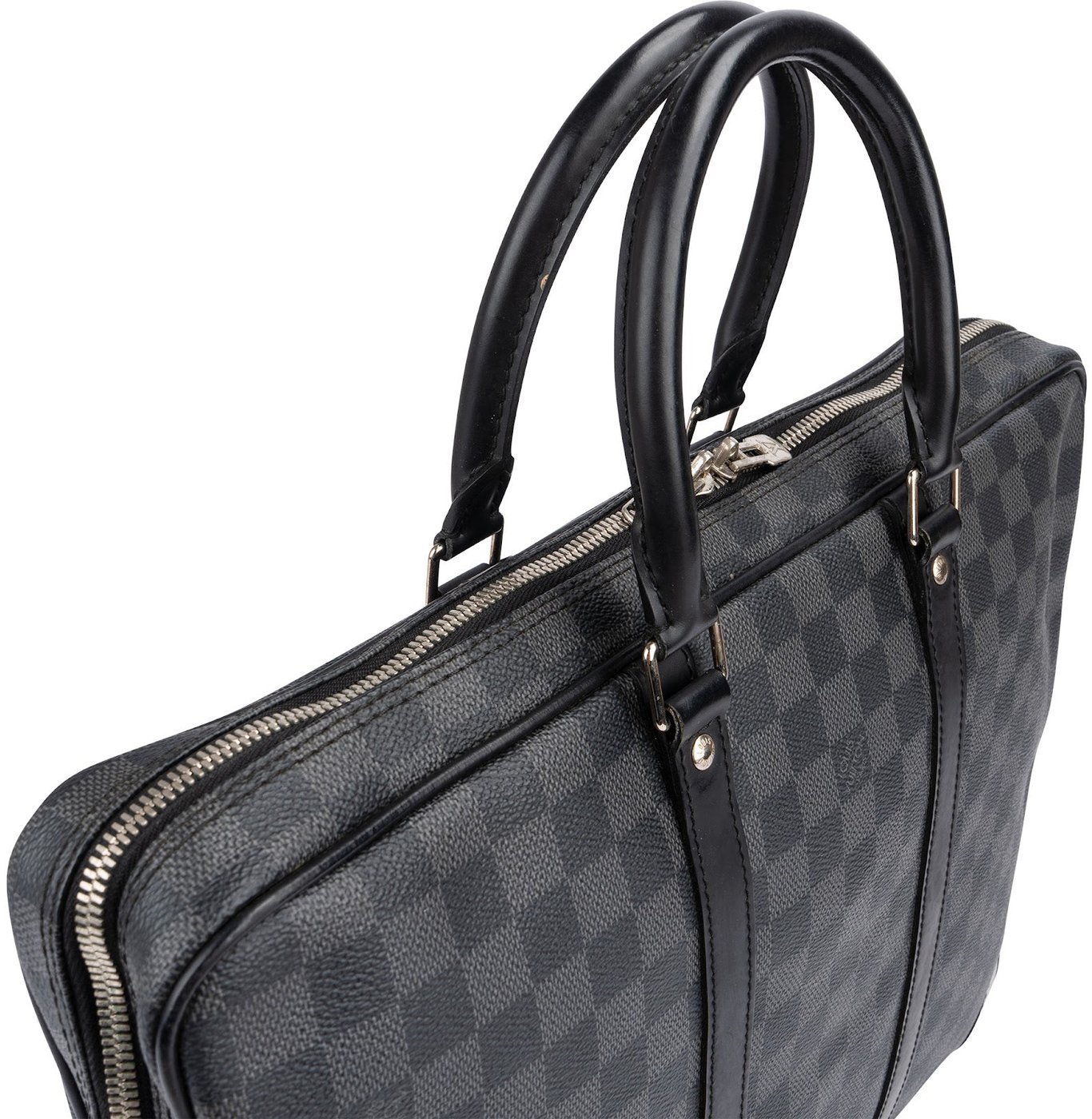 Louis Vuitton Monogram Damier Graphite Canvas Porte-Documents Voyage Handbag