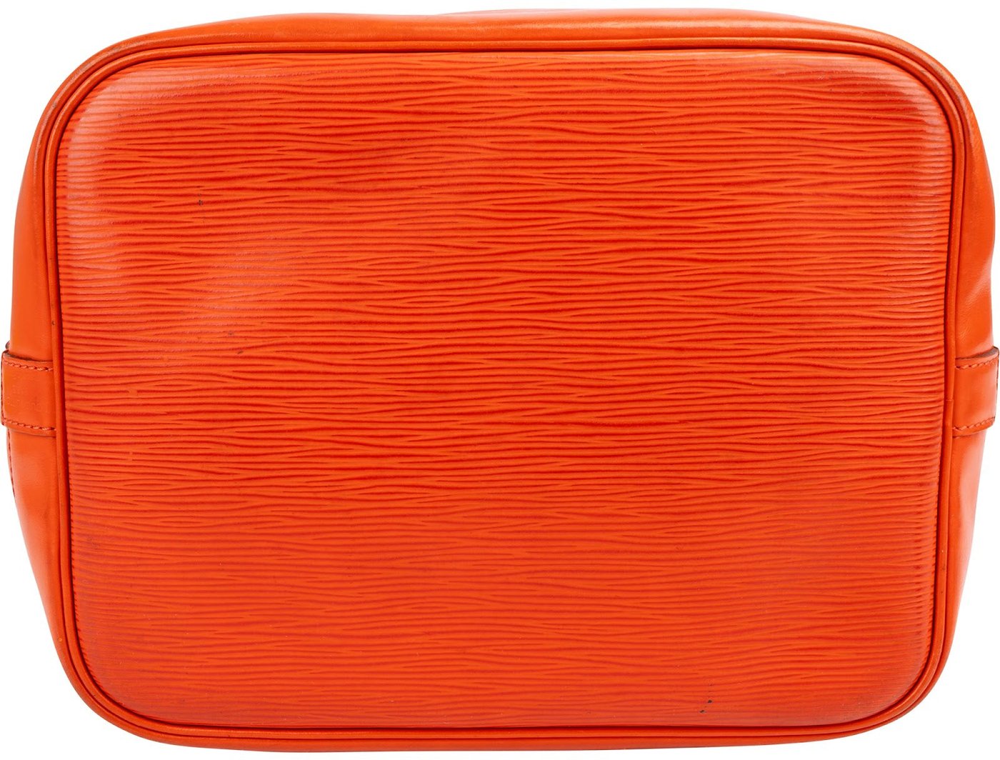 Louis Vuitton Orange Epi Leather NM Sac Noe Petit Shoulder Bag