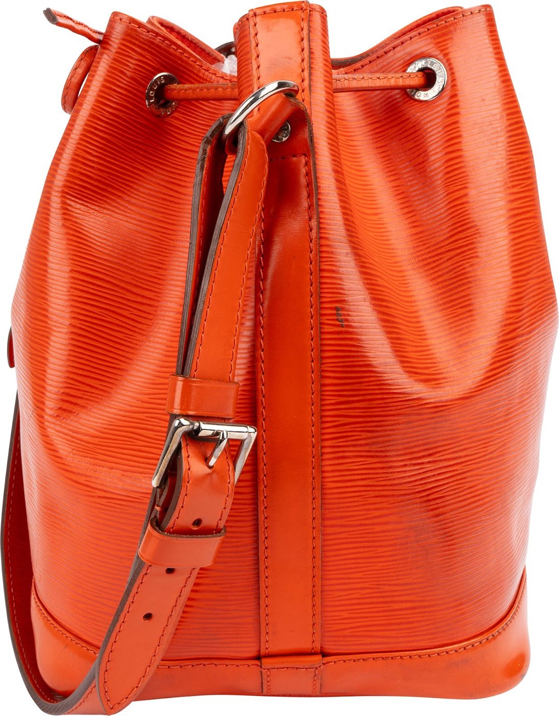 Louis Vuitton Orange Epi Leather NM Sac Noe Petit Shoulder Bag